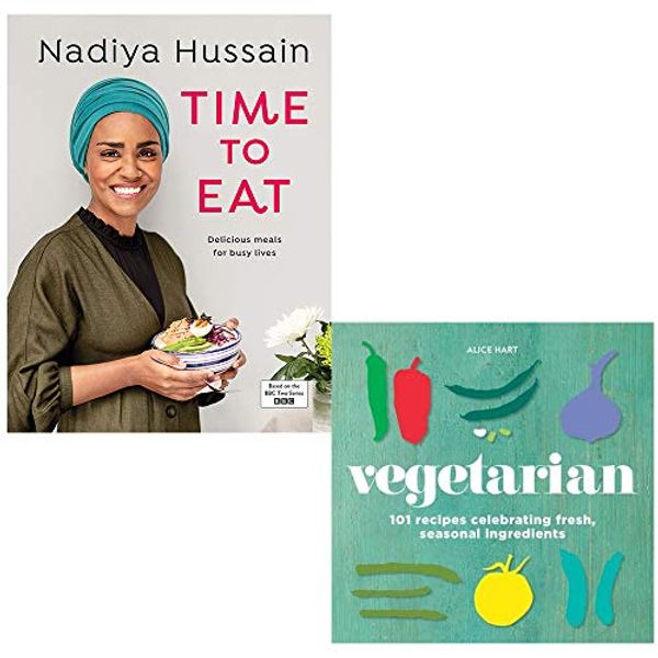 Cover Art for 9789123863365, Time to Eat, Vegetarian 2 Books Collection Set by Nadiya Hussain, Alice Hart
