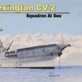 Cover Art for 9780897477147, USS Lexington CV-2 Squadron at Sea - Hardcover by David Doyle