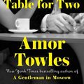 Cover Art for 9780593831236, Table for Two by Amor Towles