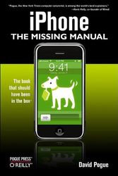 Cover Art for 9780596513740, iPhone: The Missing Manual by David Pogue