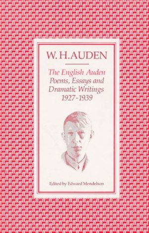Cover Art for 9780571115020, English Auden by Auden W H