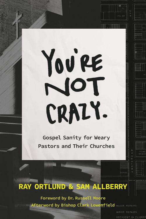 Cover Art for 9781433590573, You're Not Crazy: Gospel Sanity for Weary Churches by Ortlund, Ray, Allberry, Sam