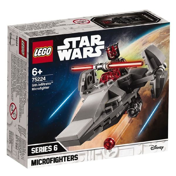Cover Art for 5702016370102, Sith Infiltrator Microfighter Set 75224 by LEGO