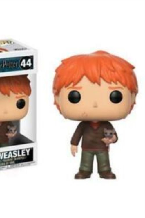 Cover Art for 0889698149389, Pop Harry Potter Series 4 Ron Weasley W/ Scabbers Vinyl Figure by FUNKO