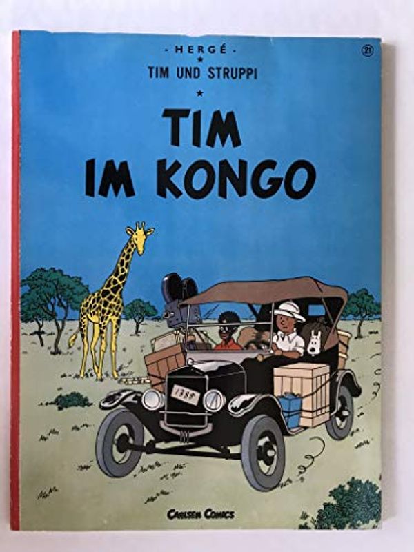 Cover Art for 9783551015211, Tim im Kongo by Herge