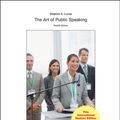 Cover Art for 9781259095672, The Art of Public Speaking by Stephen E. Lucas