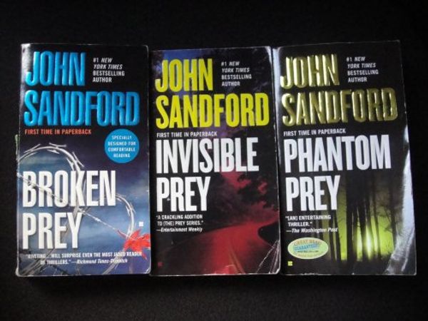 Cover Art for B005JSP3XW, John Sandford 3 Book Set (Lucas Davenport Prey Series: Broken Prey+Invisible Prey+Phantom Prey) by John  Sandford