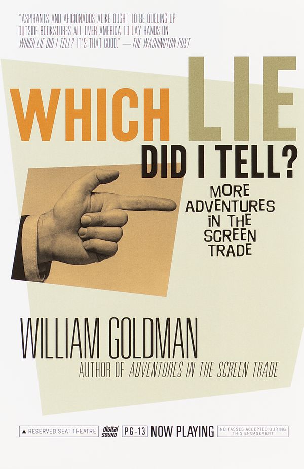 Cover Art for 9780375703195, Which Lie Did I Tell by William Goldman