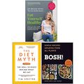 Cover Art for 9789123913442, Eat Yourself Healthy, The Diet Myth, Bosh Simple Recipes [Hardcover] 3 Books Collection Set by Dr. Megan Rossi, Professor Tim Spector, Ian Theasby Henry Firth
