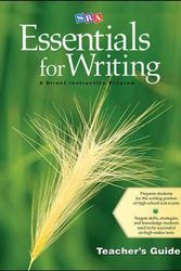 Cover Art for 9780076234745, SRA Essentials for Writing Teacher's Guide by Siegfried Engelmann