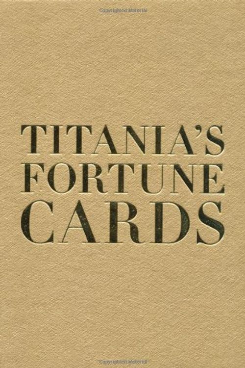 Cover Art for 9781902757537, Titania’s Fortune Cards by Titania Hardie