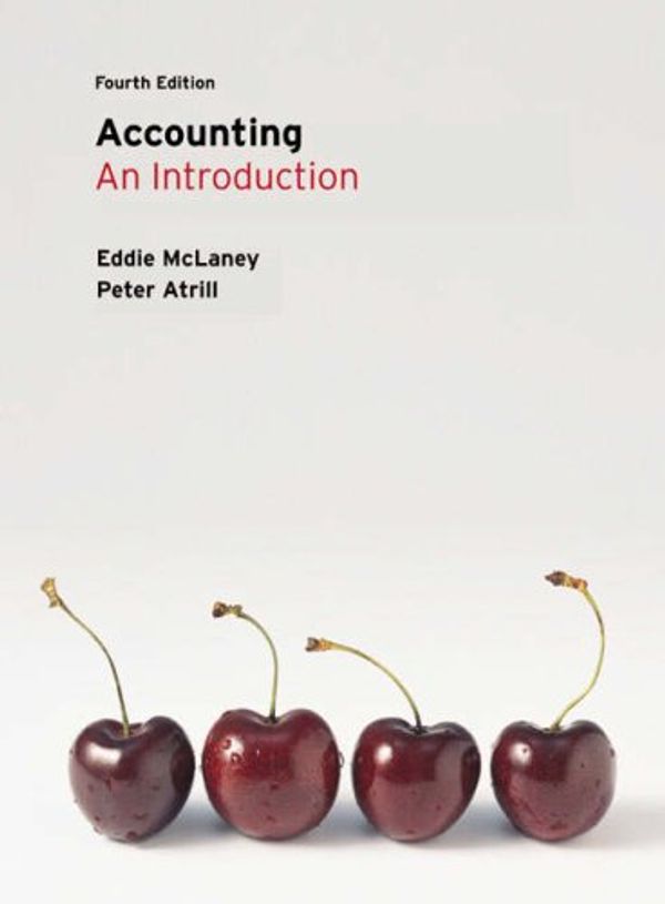 Cover Art for 9780273711360, Accounting by Eddie McLaney, Dr. Peter Atrill