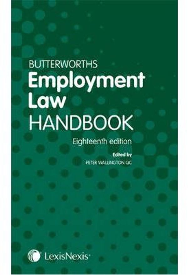 Cover Art for 9781405749442, Butterworths Employment Law Handbook by Wallington, P.