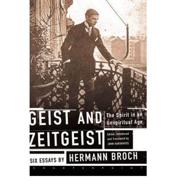 Cover Art for B00XV62TQI, [(Geist and Zeitgeist)] [Author: Hermann Broch] published on (January, 2003) by Hermann Broch