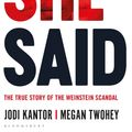 Cover Art for 9781526603289, She Said by Jodi Kantor and Megan Twohey
