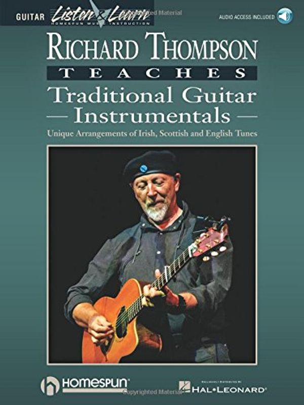 Cover Art for 0073999800067, Richard Thompson Teaches Traditional Guitar Instrumentals Book/Audio by Richard Thompson