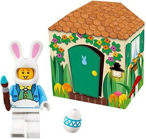 Cover Art for 0673419287517, Easter Bunny Hut Set 5005249 by LEGO