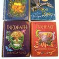 Cover Art for B004B4INP0, Set of 4 Inkheart, Inkspell, Inkdeath, Dragon Rider Books by Cornelia Funke