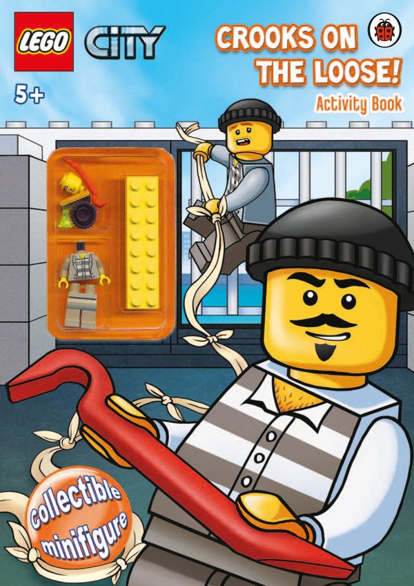 Cover Art for 9781409312840, LEGO® City: Crooks On The Loose!: Activity Book with Minifigure by Ladybird