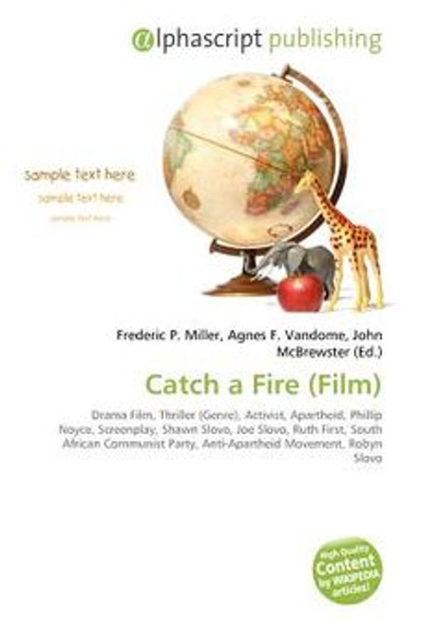Cover Art for 9786130625450, Catch a Fire (film) by John Mcbrewster (editor)