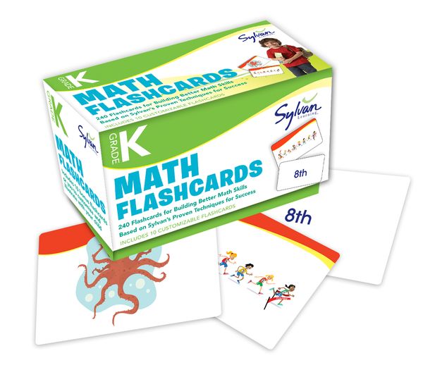 Cover Art for 9780307945464, Kindergarten Math Flashcards by Sylvan Learning