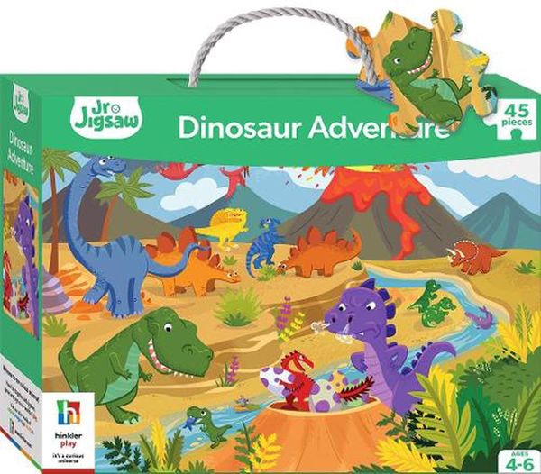 Cover Art for 9781488907180, Junior Jigsaw Small: Dinosaur Adventure by Hinkler Books, Hinkler Books