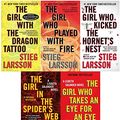 Cover Art for B082WJLL88, The Girl with the Dragon Tattoo Book Series (Millennium Series) by Stieg Larsson, David Lagercrantz