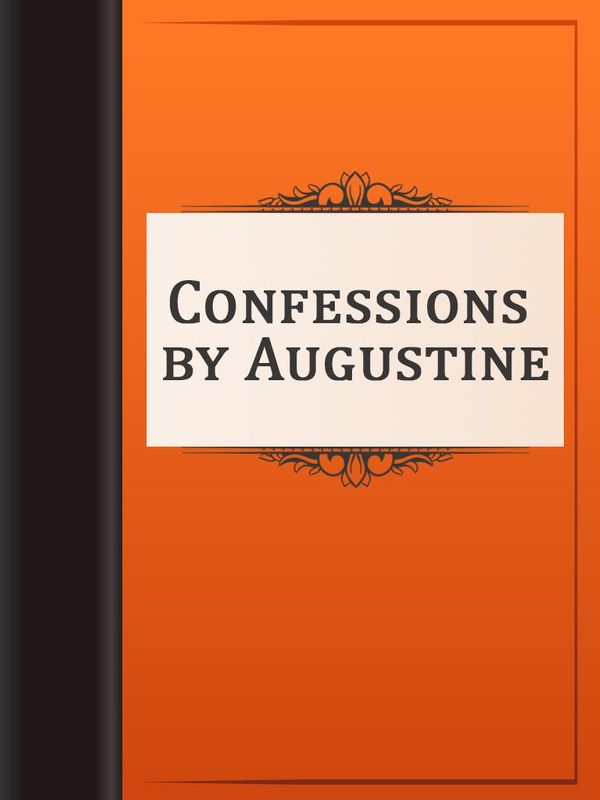 Cover Art for 1230000428897, Confessions by Augustine by Augustine