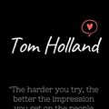 Cover Art for 9798603500423, I Love Tom Holland: Tom Holland Lovers Lined Notebook with motivational quotes. by Tom Holland Quotes