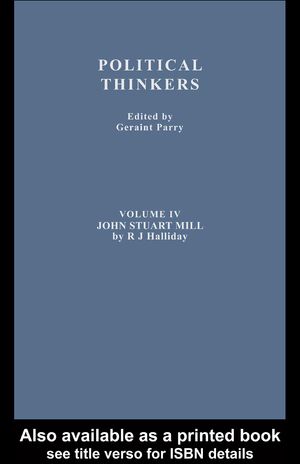 Cover Art for 9780203326756, John Stuart Mill by J. Halliday R.