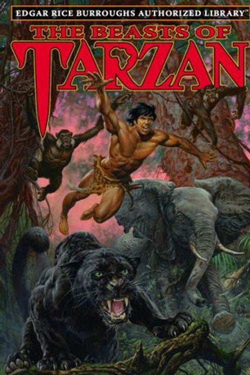 Cover Art for 9781951537029, The Beasts of Tarzan: Edgar Rice Burroughs Authorized Library by Burroughs, Edgar Rice