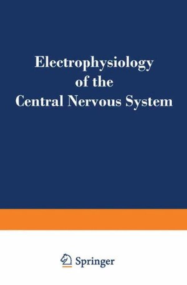 Cover Art for 9780306303814, Electrophysiology of the Central Nervous System by V. S. Rusinov