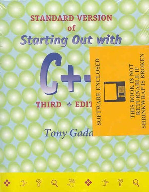 Cover Art for 9781576760635, Starting out with C++ by Tony Gaddis