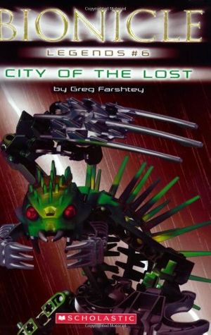Cover Art for 9780439890335, City of the Lost by Greg Farshtey