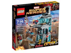 Cover Art for 5702015357241, Attack on Avengers Tower Set 76038 by Lego