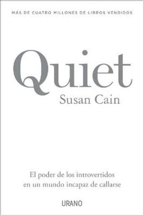 Cover Art for 9788417694722, Quiet by Susan Cain