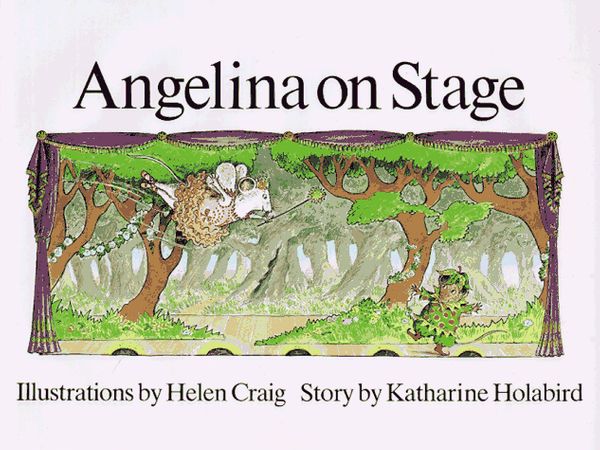 Cover Art for 9780517560730, Angelina on Stage by Katharine Holabird