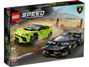 Cover Art for 5702016618358, Lamborghini Urus ST-X & Huracán Super Trofeo EVO Set 76899 by LEGO