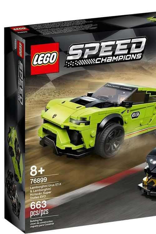 Cover Art for 5702016618358, Lamborghini Urus ST-X & Huracán Super Trofeo EVO Set 76899 by LEGO