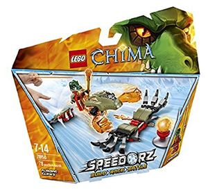 Cover Art for 5702015124690, Flaming Claws Set 70150 by Lego