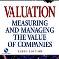 Cover Art for 9780471397489, Valuation by McKinsey & Company Inc., Tom Copeland, Tim Koller, Jack Murrin