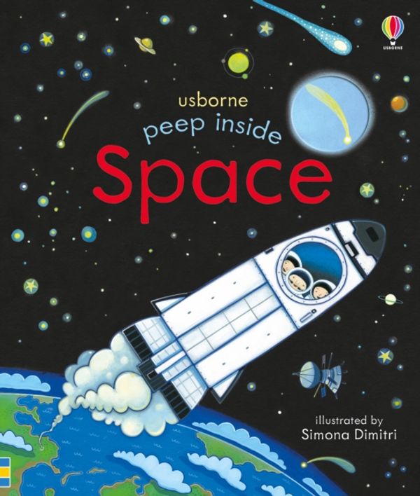 Cover Art for 9781409599142, Peep Inside Space by Anna Milbourne