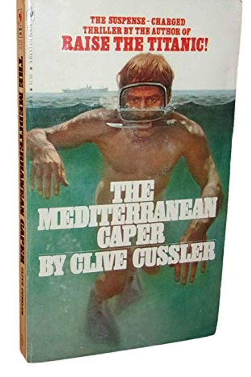 Cover Art for B08V9773TV, Rare - Clive Cussler THE MEDITERRANEAN CAPER First edition thus 1977 First Dirk Pitt by Clive Cussler
