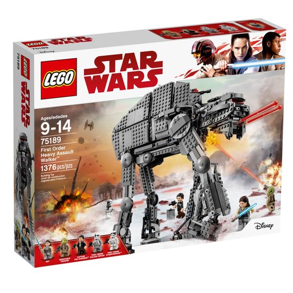 Cover Art for 5702015869904, First Order Heavy Assault Walker Set 75189 by LEGO