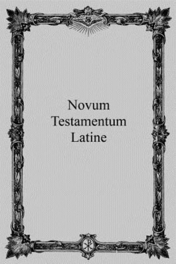 Cover Art for 9781532878053, Novum Testamentum Latine by Eberhard Nestle