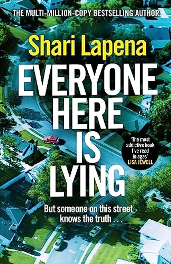 Cover Art for B0B5D2419D, Everyone Here is Lying by Shari Lapena