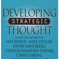 Cover Art for 9780006386797, Developing Strategic Thought by Bob Garratt