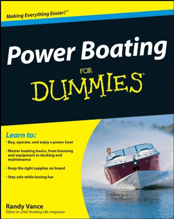 Cover Art for 9780470486900, Power Boating for Dummies by Randy Vance