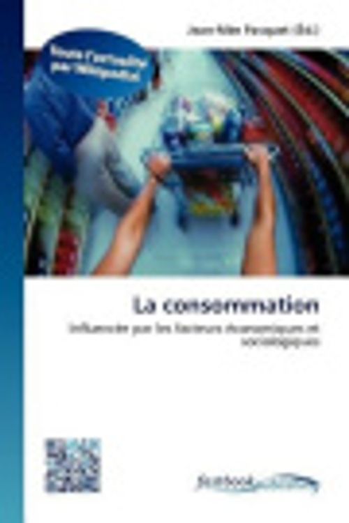 Cover Art for 9786130195618, La Consommation by Jean-M??e Pasquet
