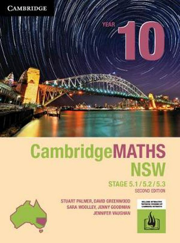 Cover Art for 9781108468473, Cambridge Maths Stage 5 NSW Year 10 5.1/5.2/5.3 2ed by Stuart Palmer